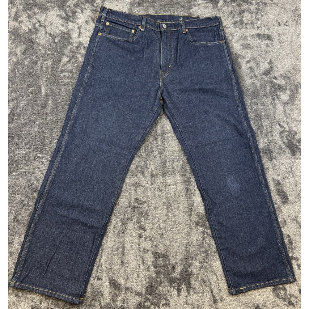 Levis Western Fit Jeans‎ Mens 38x30 Black Straight Leg Cowboy Rodeo Ranch Farm
